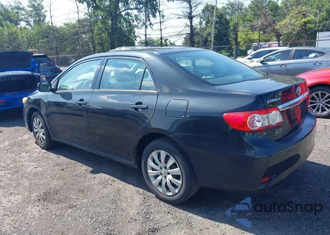 2012 Toyota Corolla Le z USA, uszkodzony, nr VIN 2T1BU4EE9CC793611